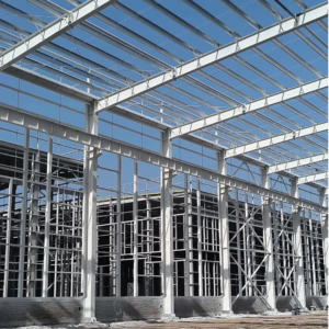 Steel building structure
